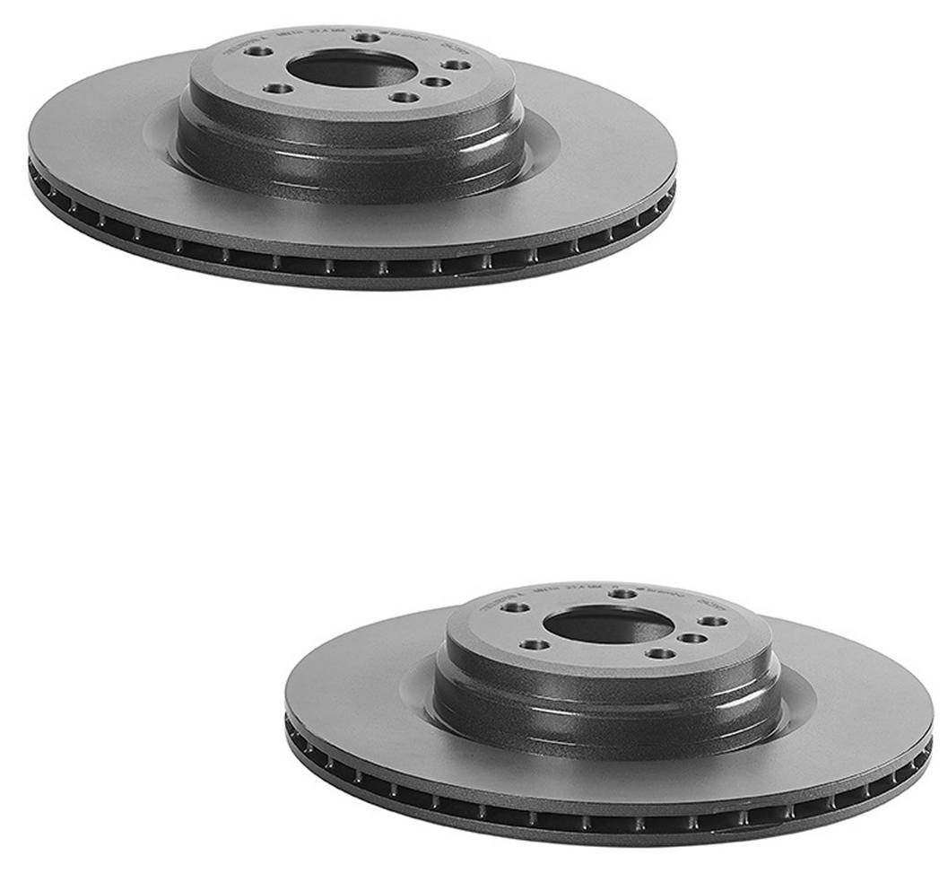 BMW Brake Kit - Brembo Pads & Rotors Front and Rear (374mm/370mm) (Low-Met) 34356791960 - Brembo 4038663KIT